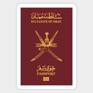Oman Passport Magnet